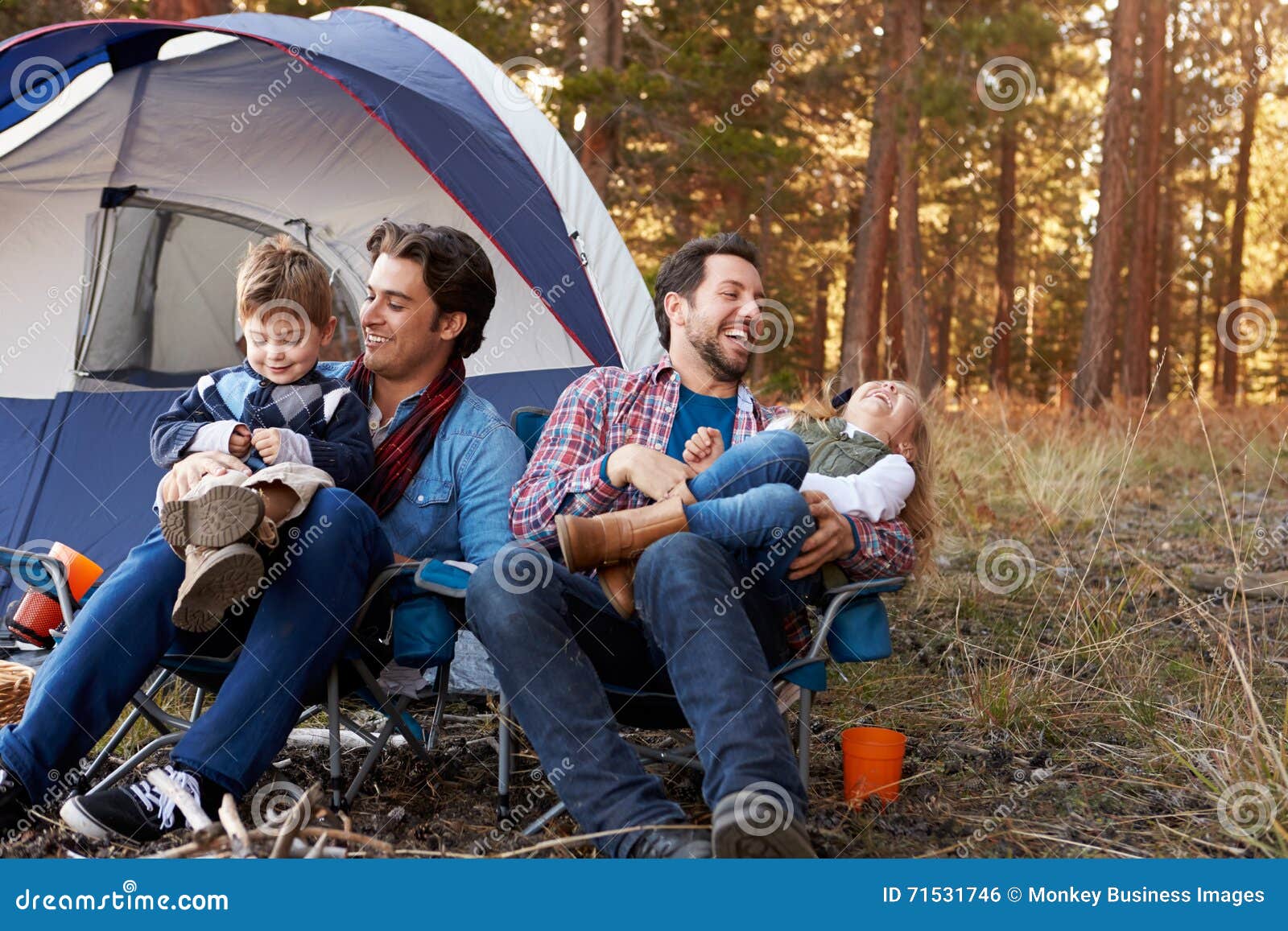 Flirten op de camping